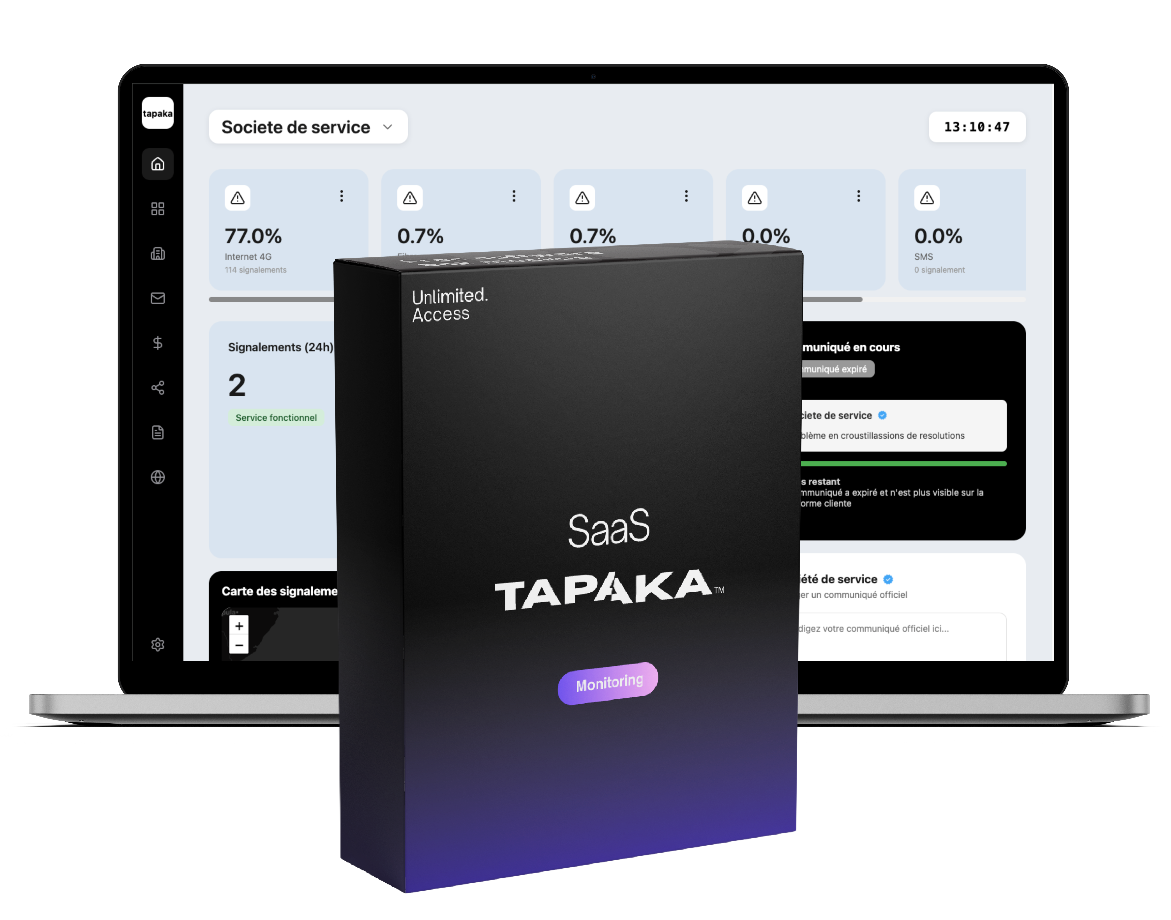 Solution SaaS Tapaka pour gérer les pannes et incidents à Madagascar